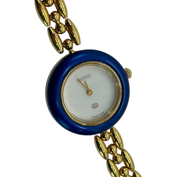 Gucci Vintage Interchangeable Bezel Watch - Picture 14 of 15